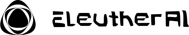 EleutherAI logo with its geometric symbol and wordmark