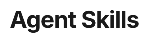 Agent Skills logo
