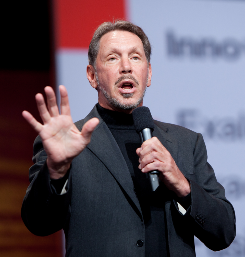 Photograph of Larry Ellison
